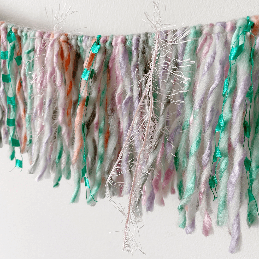 Mermaid Fringe Party Garland  Handmade Party Decorations – The