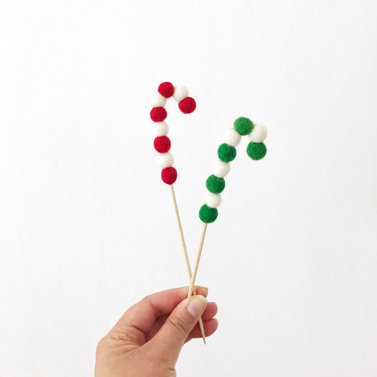 candy cane christmas cake topper the little shindig shop
