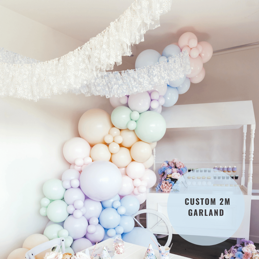 custom party garlands for kids birthday party - The Little Shindig Shop