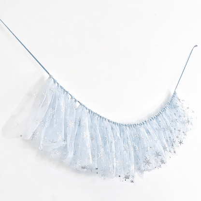 Snowflake Tulle Party Garland